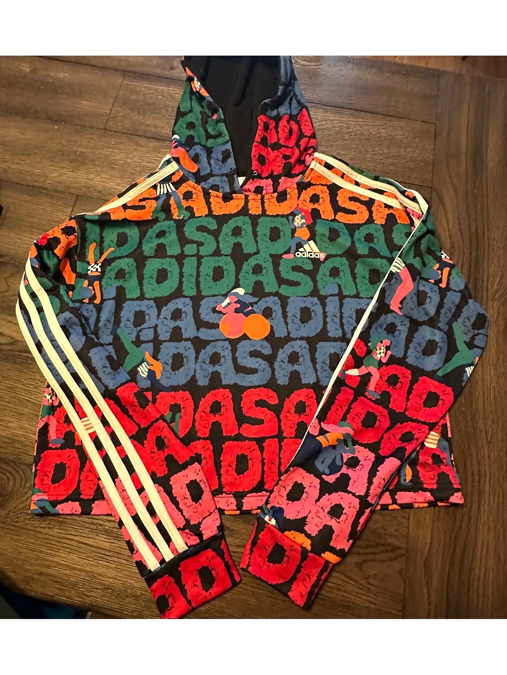 Adidas x Farm Rio 3 Stripes Hoodie